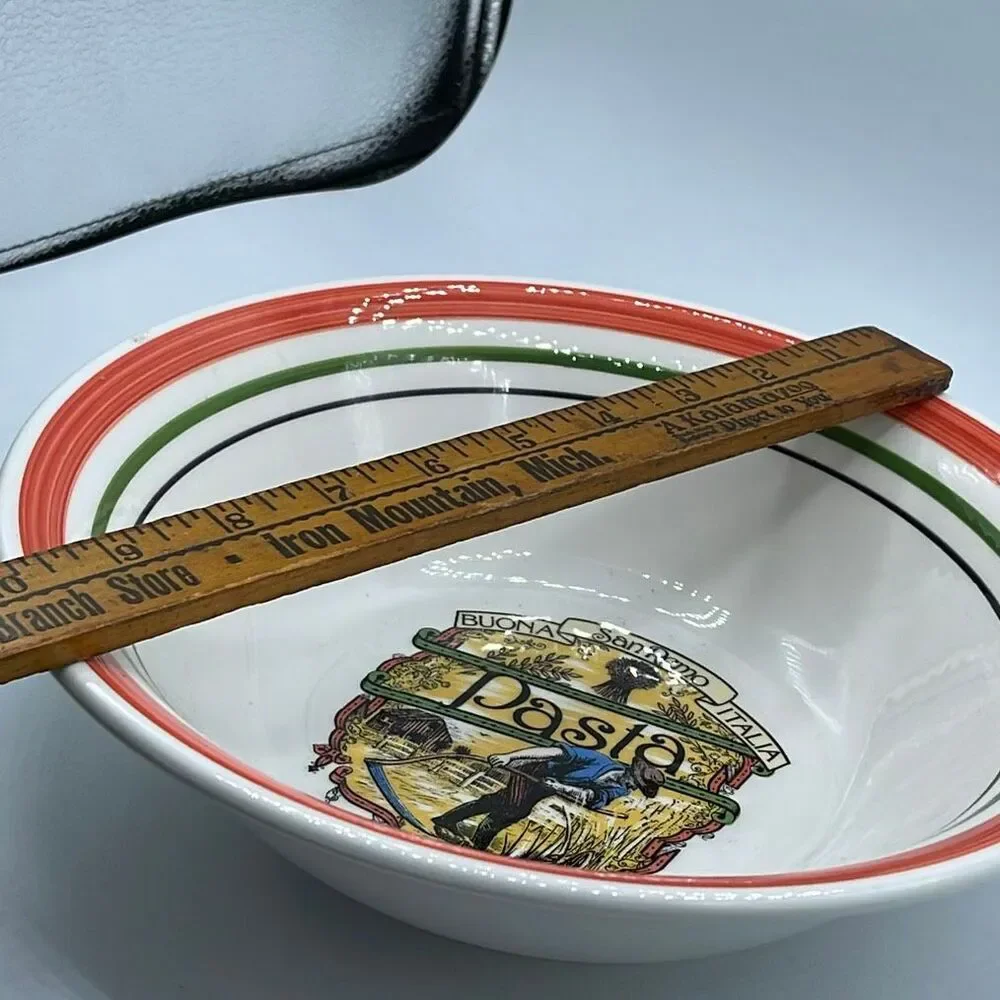 Vintage Himark “ Buona San Remo Italian” serving bowl.